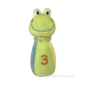 Baby Green Rattle Frog Toy